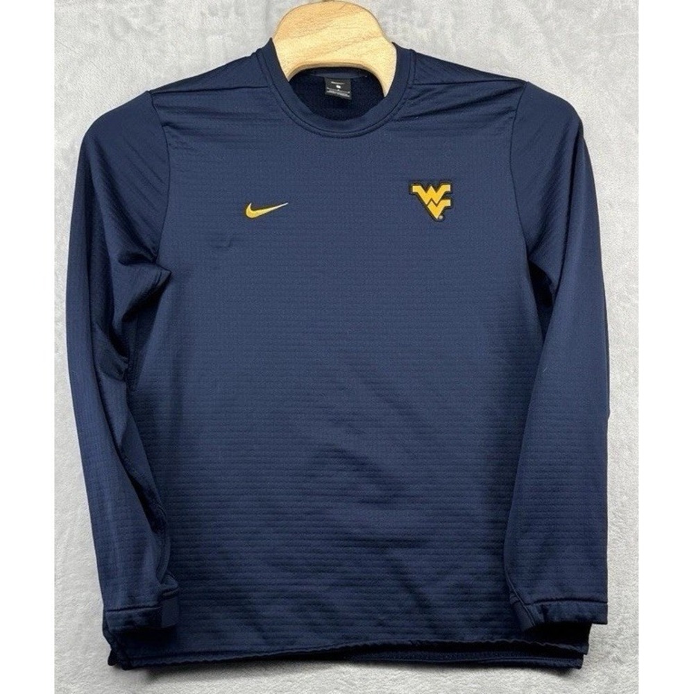 Nike West Virginia Mountaineers Long Sleeve Thermal Shower Men's Size L